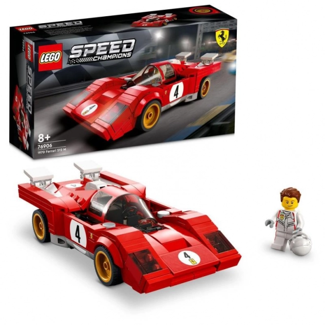 lego speed champions 1970-es ferrari 512 m modell