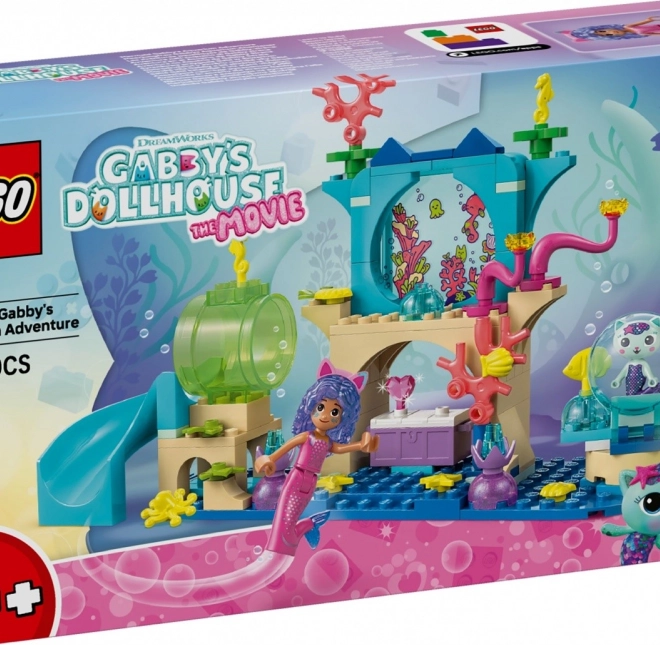 Gabi sellő víz alatti kalandjai - LEGO Cicás házikó készlet