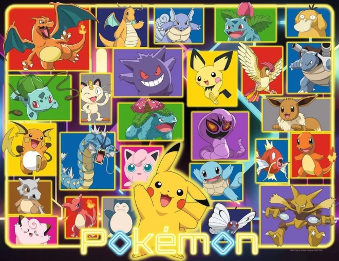 Ravensburger puzzle ragyogó Pokémonok 2000 darab