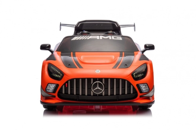 Mercedes AMG GT3 akkumulátoros kisautó - narancssárga