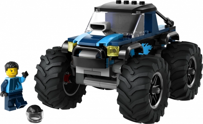 Lego City kék monster truck