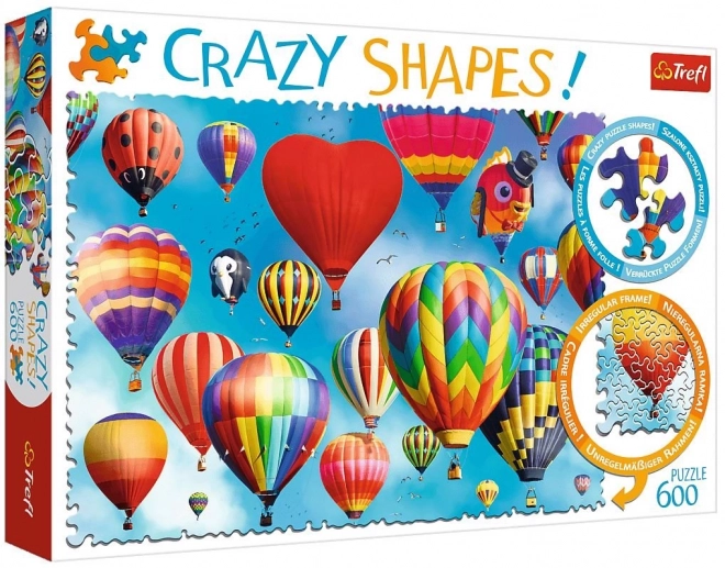 Crazy Shapes - Színes Léggömbök 600 darabos puzzle