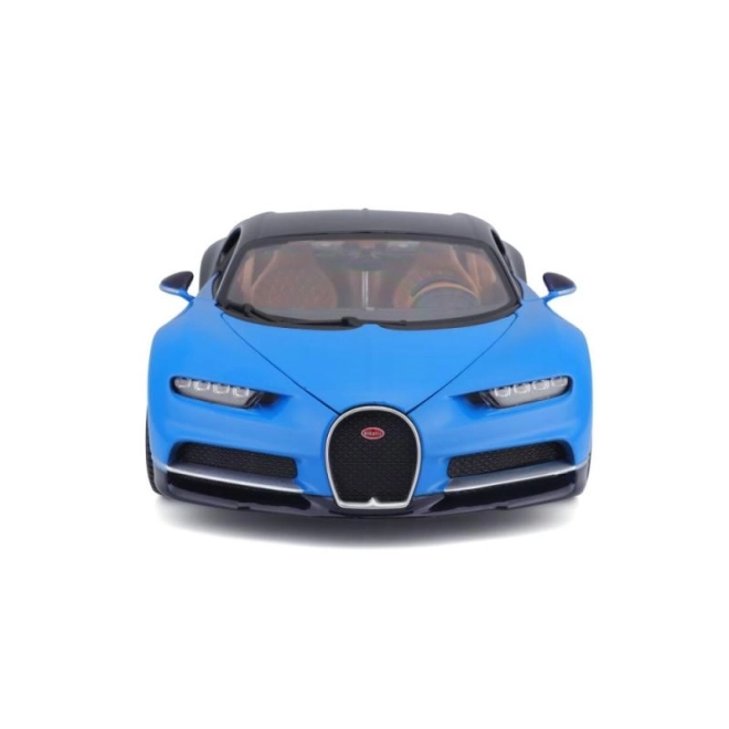 Bburago Bugatti Chiron modellautó kék/sötétkék 1:18