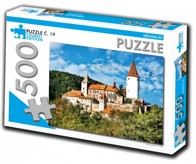 Turisztikai kiadású Křivoklát 500 darabos puzzle