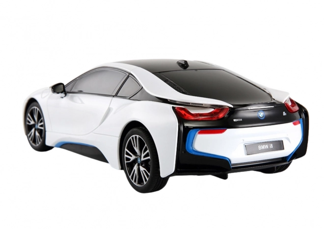 Rastar BMW i8 fehér távirányítós autó 1:18 méretarányban