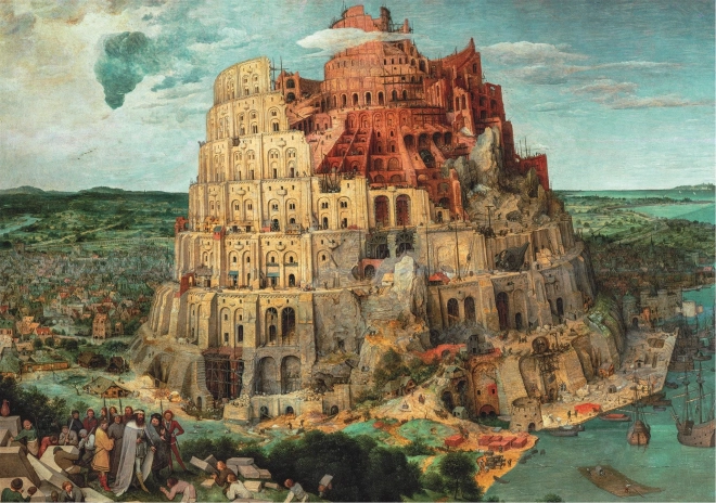 Clementoni puzzle 1500 darabos - Bruegel: Bábel tornya múzeum