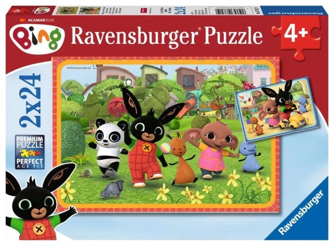 Ravensburger Bing Puzzle 2x24 darab