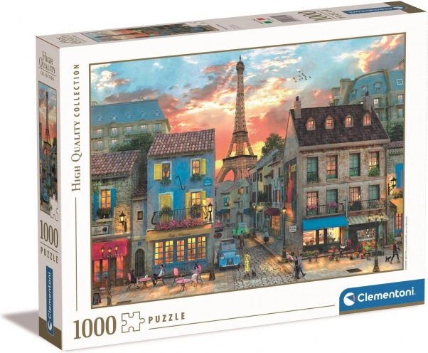 CLEMENTONI 1000 darabos puzzle Párizs utcája