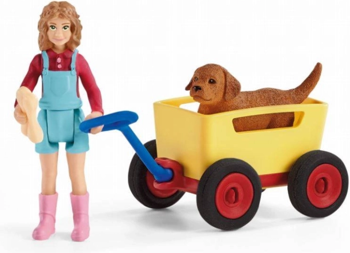 Aranyos kiskutya és csont mint kiegészítő