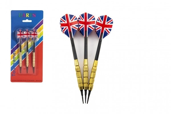 Original darts készlet USA zászló motívummal