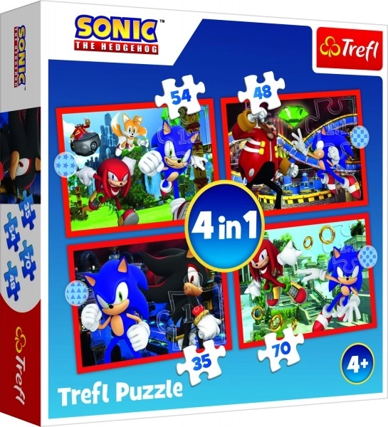 Sonic kalandjai 4 az 1-ben puzzle