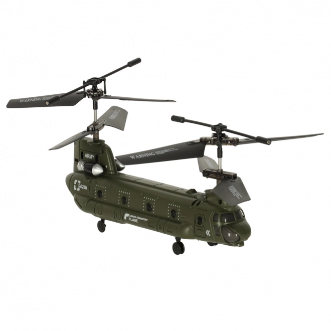 RC helikopter SYMA S026H-1 Wi‑Fi-val és 2,4 GHz‑cel, fekete/khaki