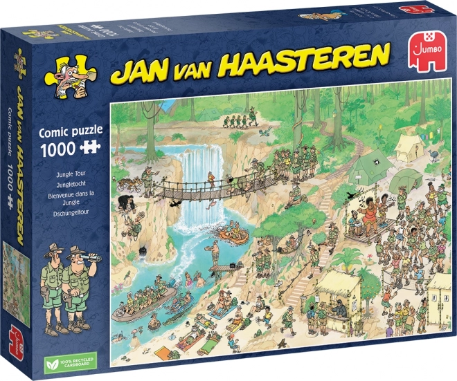 Jumbo Puzzle - Kaland a dzsungelben 1000 darab