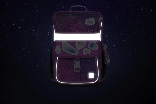 Baagl iskolai aktatáska Zippy Unicorn Universe