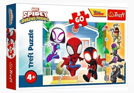 Spidey világában puzzle 60 darabos