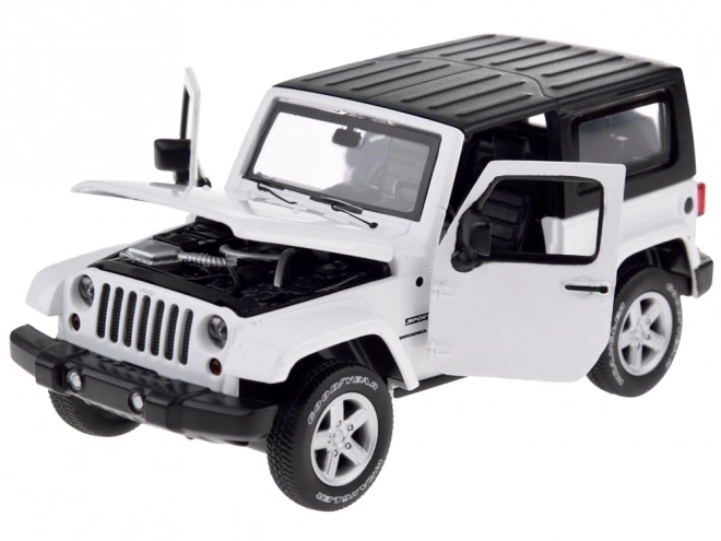 Fém Jeep Wrangler terepjáró 1:32 méretarányban