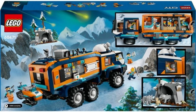 LEGO City Teherautó Laboratóriummal az Északi-sarki Felfedezőknek