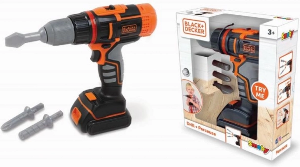 Elektromos gyerek fúrógép és csavarhúzó BLACK+DECKER