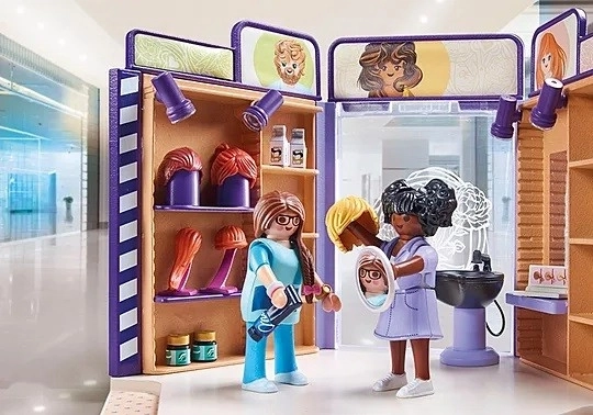 Playmobil Életem Fodrászszalon és Borbélyüzlet Készlet