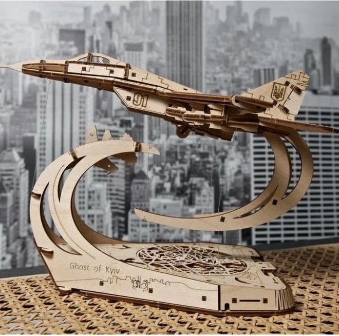 3D kirakó Kijevi Szellem a UGEARS-től