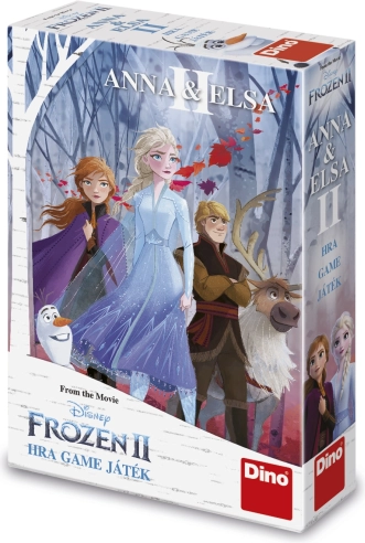 gyerek társasjáték disney frozen ii: anna és elsa