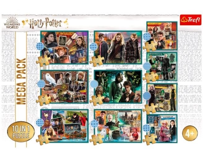 Trefl Harry Potter varázslatos puzzle mega csomag