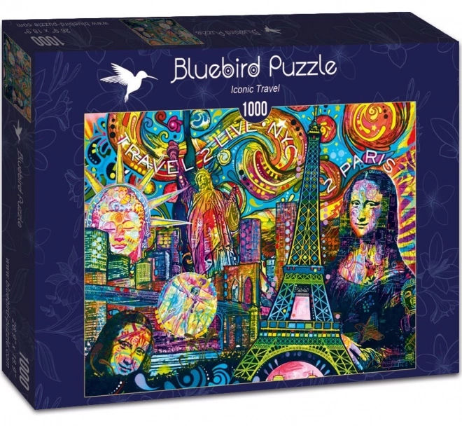 Kultikus utazás puzzle 1000 darabból