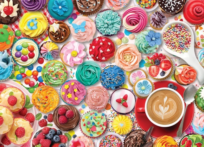 Eurographics puzzle, Cupcake party, 1000 darabos