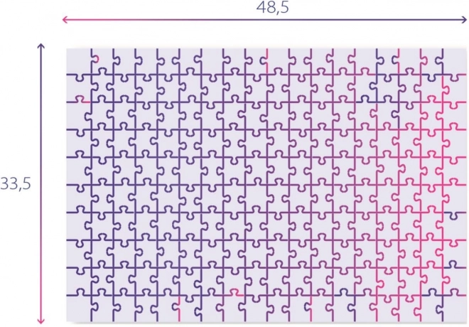 Led puzzle 180 darabos Jégvarázs kaland