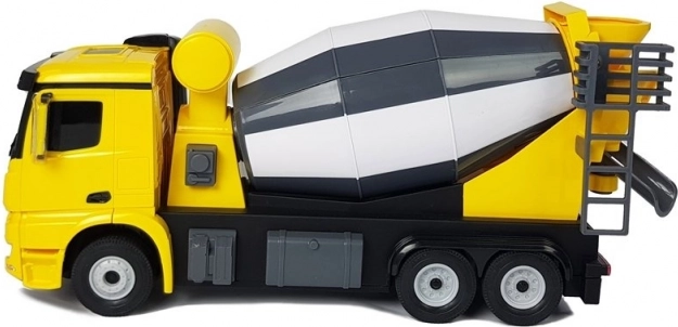 Távirányítású Mercedes-Benz Arocs Rastar 1:14 betonkeverő sárga