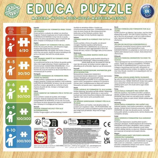 Fa puzzle Disney Az oroszlánkirály 2x25 darab