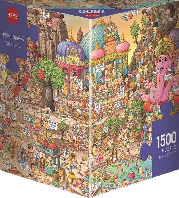 Heye Puzzle Jógaföld 1500 darab