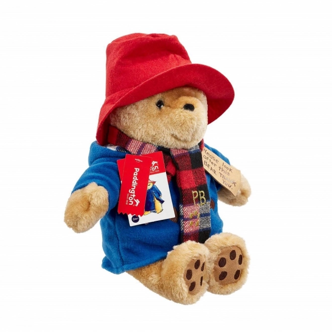 Nagy babusgató Paddington maci sállal