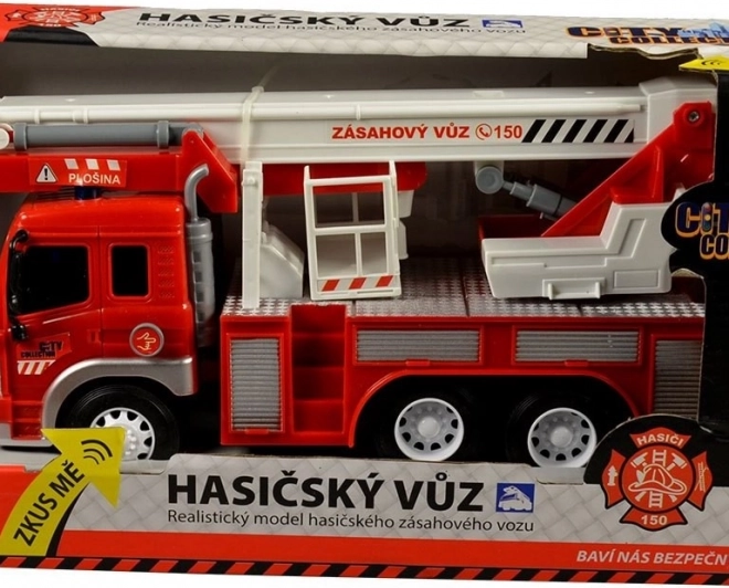 Tűzoltóautó City Collection elemes