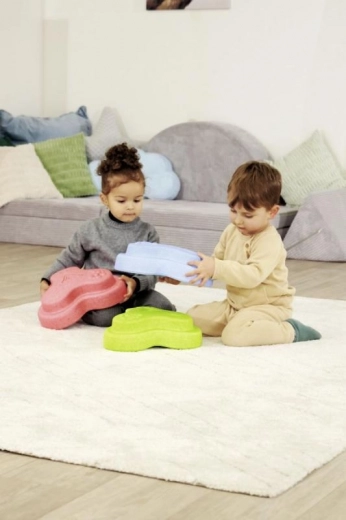 Három texturált felület a tapintási játékhoz