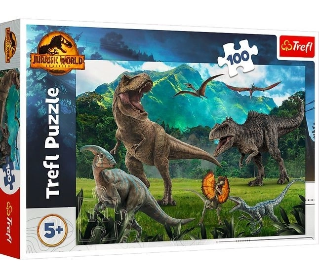 Jurassic Park 100 darabos dinoszaurusz puzzle