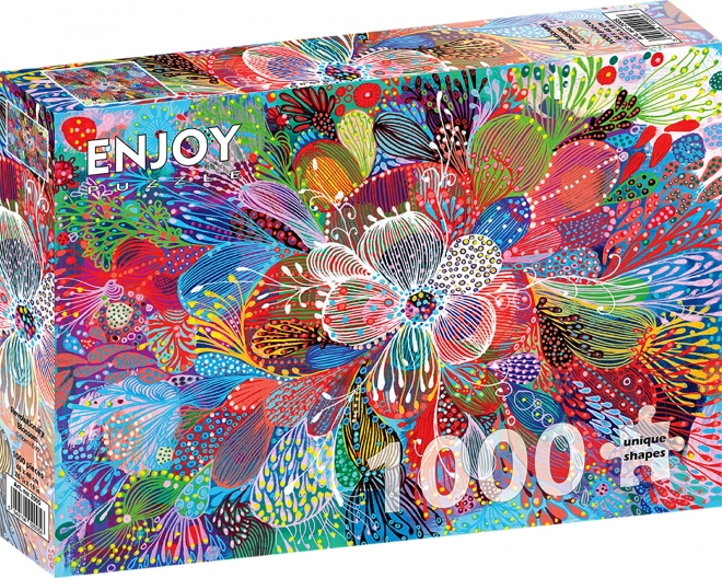 enjoy puzzle forradalmi virágok 1000 darabos