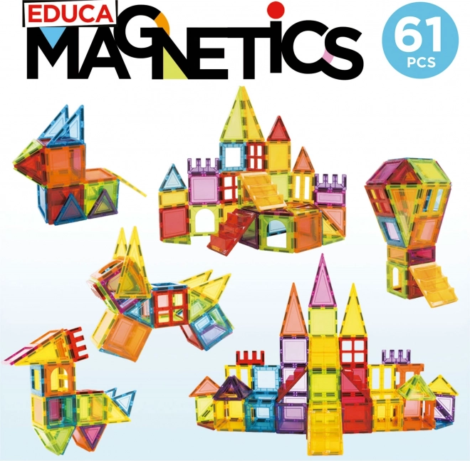 Educa mágneses építőkészlet Magnetics