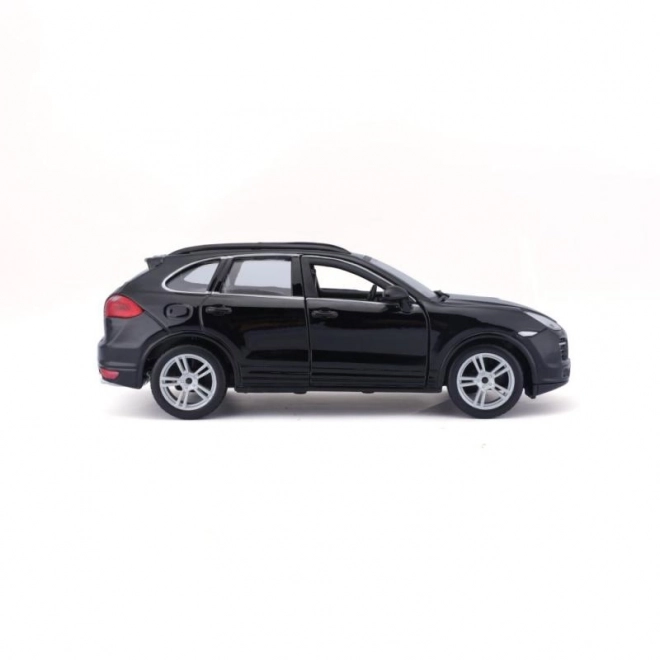 Fém modell Porsche Cayenne Turbo fekete 1/24