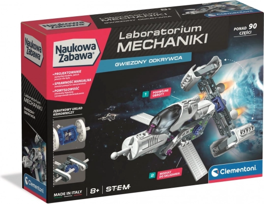 Mechanikai laboratórium – csillagkutató CLEMENTONI