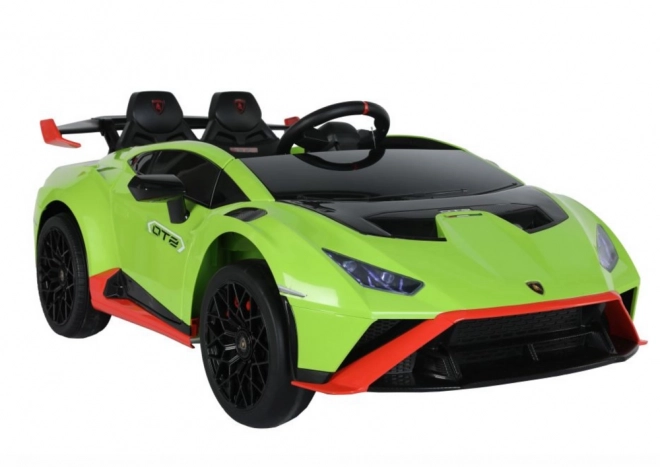 Lamborghini STO DRIFT Akkumulátoros Autó Zöld