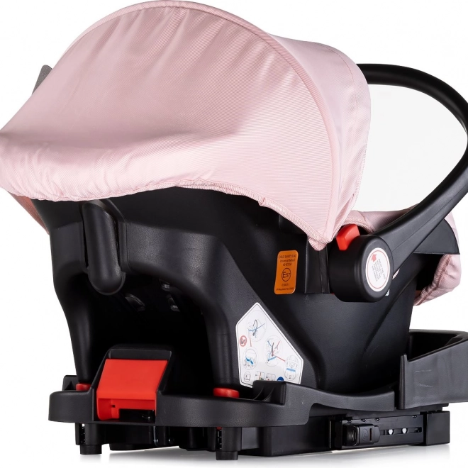 Chipolino Aura i-Size Gyerek autósülés Rózsaszín marshmallow