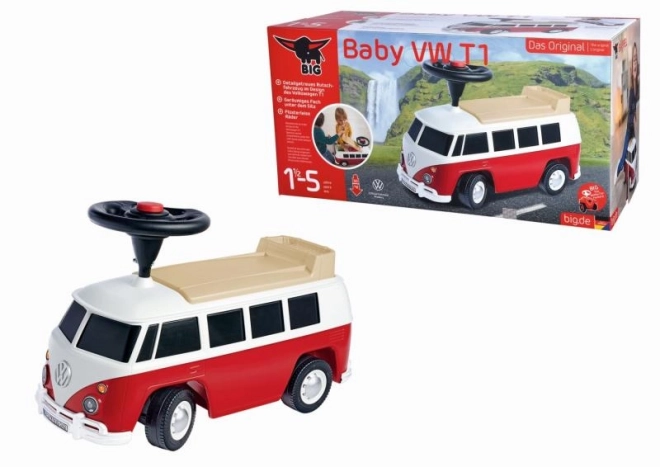 Odstrkálós kisautó Baby VW T1