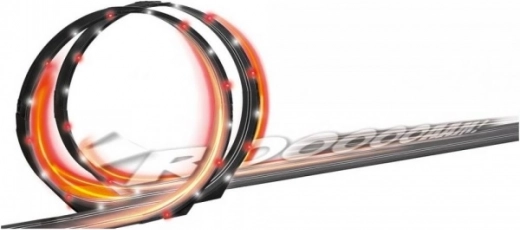 LED versenypálya szett loopingtéglával és hanghatásokkal GO!!!