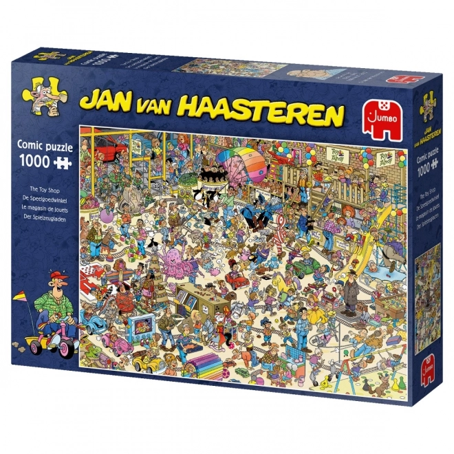 JUMBO Jan Van Haasteren játékbolt puzzle 1000 darabos