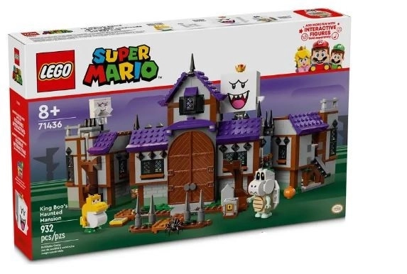 King Boo és a Kísérteties Kastély LEGO készlet