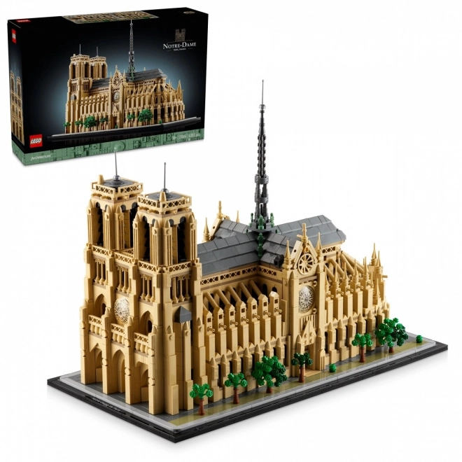 Lego architecture notre-dame párizsban