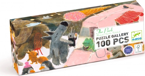 DJECO Puzzle Park - 100 darabos