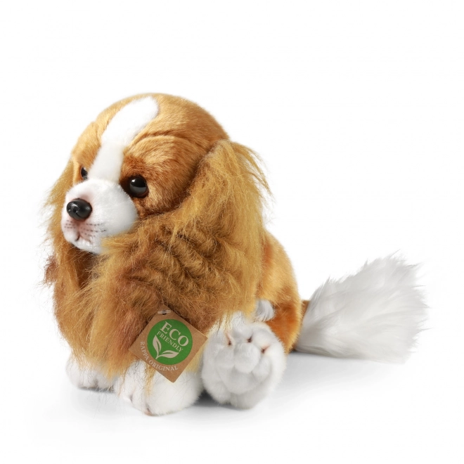 Kavaliér King Charles spániel plüssfigura 28 cm ECO-FRIENDLY