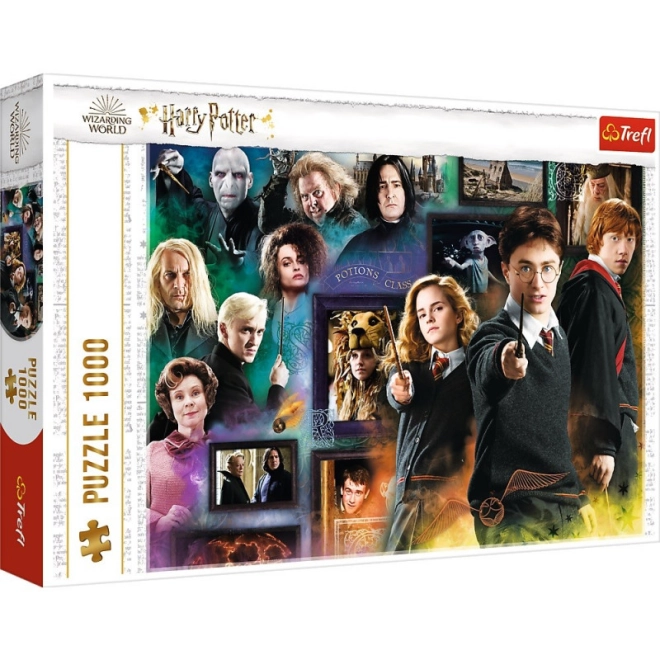 Részletgazdag HARRY POTTER szereplőkollázs